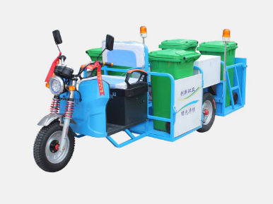 電動運(yùn)轉(zhuǎn)車城潔三輪四桶車ZT3304